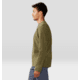 Mountain Hardwear Summit Grid Long Sleeve Crew - Mens, Combat Green, Large, 2042511353-L