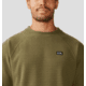 Mountain Hardwear Summit Grid Long Sleeve Crew - Mens, Combat Green, Large, 2042511353-L