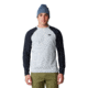 Mountain Hardwear Summit Grid Long Sleeve Crew - Men's, Glacial/Black, Large, 2042511098-L