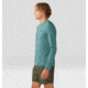 Mountain Hardwear Sunblocker Long Sleeve Top - Mens, Blue Pine Heather, Large, 2027871355-L