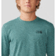 Mountain Hardwear Sunblocker Long Sleeve Top - Mens, Blue Pine Heather, Large, 2027871355-L