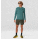 Mountain Hardwear Sunblocker Long Sleeve Top - Mens, Blue Pine Heather, Large, 2027871355-L