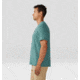 Mountain Hardwear Sunblocker Short Sleeve Shirt - Mens, Blue Pine Heather, Large, 2027891355-L