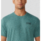 Mountain Hardwear Sunblocker Short Sleeve Shirt - Mens, Blue Pine Heather, Large, 2027891355-L