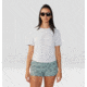 Mountain Hardwear Sunblocker Short Sleeve Shirt - Womens, Grey Ice Heather, Small, 2067781063-S