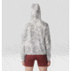 Mountain Hardwear Sunshadow Full Zip Top - Womens, Grey Ice Spore Dye Print, Small, 1982601064-S