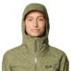 Mountain Hardwear Threshold Jacket - Womens, Mission Olive, XL, 190423048458