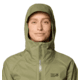 Mountain Hardwear Threshold Jacket - Womens, Mission Olive, XL, 190423048458