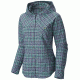 Mountain Hardwear Tohoma Hooded Flannel Long Sleeve Shirt - Womens-Gemstone-X-Small