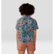 Mountain Hardwear Trail Sender Short Sleeve Top - Womens, Dark Zinc Floral Print, Small, 2067731406-S