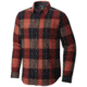 Mountain Hardwear Walcott Long Sleeve Flannel Shirt - Men's-Dark Fire-X-Large