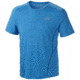 Mountain Hardwear Way2Cool Short Sleeve T - Men's-Static Blue-Large