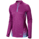 Mountain Hardwear Wicked Electric Long Sleeve Zip T - Women's-Berry Jam-X-Small