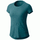 Mountain Hardwear Wicked Lite Short Sleeve T-Shirt - Women's, Lakeshore Blue, S 1648651328-S