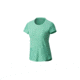Mountain Hardwear Wicked Lite Short Sleeve Tee - Womens-Green Mile-Medium