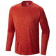 Mountain Hardwear Wicked Long Sleeve T - Men's-Dark Fire-Large