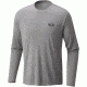 Mountain Hardwear Wicked Long Sleeve T - Men's-Manta Grey-Small