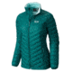 Mountain Hardwear Micro Ratio Down Jacket - Womens-Botanical Garden/Spray-Medium mth1087-Botanical Garden/Spray-Medium