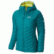 Mountain Hardwear Micro Ratio Hooded Down Jacket - Women's-Teal Green/Bolt-X-Small