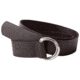 Leather D-Ring Belt - Mens-Brown-Large