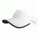Moving Comfort Run-Thru Visor-White
