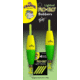 Mr. Crappie Flo Glo Lighted Bobbers - Pear, 2 Pack, Yellow/Green, 1-1/2in, MP150W-2YG-GL