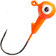 Mr. Crappie Jig Head, 1/8oz, Fluorescent Orange, MRCJH18-236
