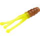 Mr. Crappie Joker Glow Soft Bait, Pumpkinsee/Chartreuse Glow, MRCJ2-48G