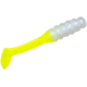Mr. Crappie Slabalicious Glow Soft Bait, Refrigerator White Glow, MRCSLC-186G