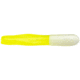 Mr. Crappie Tube Soft Bait, Refrigerator White, 2in, MRCT2-186