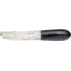 Mr. Crappie Tube Soft Bait, Tuxedo Black- Sparkle, 2in, MRCT2-184