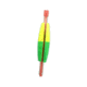 Mr. Crappie Twist On Tw Off Unweighted C 2in Yellow/Green 2 Pc, M0B-200YG