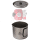 MSR Titan Kettle, Titanium, 900 ml, 13845