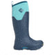 Muck Boots Arctic Ice Tall Boot - Womens, Navy/Blue Geometric, 7, AS2TV-200-NVY-070