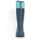 Muck Boots Arctic Ice Tall Boot - Womens, Navy/Blue Geometric, 7, AS2TV-200-NVY-070