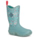 Muck Boots Hale Rubber Boots - Kids, Trooper/Winter Floral, 10, KBH-2FLR-BLU-100