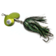 Musky Mayhem Baby Girl Musky Spinner, 2 #6 Blades, 4/0 Hook, Black Chartreuse/Chartreuse, 1.8oz, BG003