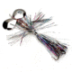 Musky Mayhem Baby Girl Musky Spinner, 2 #6 Blades, 4/0 Hook, Rainbow Nickel, 1.8oz, BG010