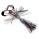 Musky Mayhem Baby Girl Musky Spinner, 2 #6 Blades, 4/0 Hook, Rainbow Nickel, 1.8oz, BG010