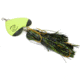 Musky Mayhem Double Cowgirl Musky Spinner, 7/0 Hooks, Black Chartreuse/Chartreuse, 10in, 2.8oz, DC003
