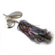 Musky Mayhem Double Cowgirl Musky Spinner, 7/0 Hooks, Rainbow Nickel, 10in, 2.8oz, DC010