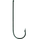 Mustad Aberdeen Hook, Long Shank, Round Bend Light Wire, Ringed Eye, Blue, Size 6, 100 per Pack, 3261-BU-6-100