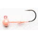 Mustad Addicted Steelhead Worm Jig, UV Peach, 1/8oz 4 PK, GMH833-1/8-PP-4