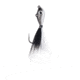 Mustad Big Eye Bucktail 6oz Black/Silver, BEB-6-BKSI