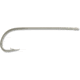 Mustad Classic Hollow Point Beak Hook, Long Shank Offset, Ringed Eye, Nickel, Size 1/0, 8 per Pack, 92611-NI-1/0-8