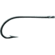 Mustad Classic O'Shaughnessy Hook, Forged, Ringed Eye, Black Nickel, Size 1/0, 8 per Pack, 3407-BN-1/0-8