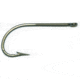 Mustad Classic OShaughnessy Hook, Forged, Ringed Eye, Duratin, Size 12/0, 100 per Pack, 3407-DT-12/0-100