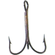 Mustad Classic Treble Hook, Standard Shank, Ringed Eye, Bronze, Size 2/0, 25 per Pack, 3551-BR-2/0-25