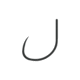 Mustad Curved Wide Gap Dry Fly Hook, 1X Strong 2X Short, Barbless, Forged, Straight- TitanX 6, CW58XSAP-TX-6-25H