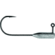 Mustad Elite Tube Jig Head, 4/0 Hook, Plain, 1/4oz, 5/per Pack, TH831-1/4-PL-5
